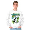thumbnail image 4 of Popeye Characters Kanji Comic Panel Men Big & Tall Sweatshirt Brisco Brands 5X, 4 of 5