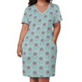 thumbnail image 3 of Aline Dress Loose Pocket Dress Woman fashion womans clothing short dresses daring Women's summer dress, 3 of 7