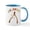 White/Blue Inside, variant on CafePress - Oh, Snap Wishbone Mug - 11 oz Ceramic Mug - Novelty Coffee Tea Cup