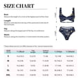 thumbnail image 6 of Daiia Vintage Golden Butterfly Women's Bikini Set Two Piece Swimsuit High Waisted Bikini Adjustable Straps Bikini Perfect for Beach, Pool, and Summer Vacation-Large, 6 of 9