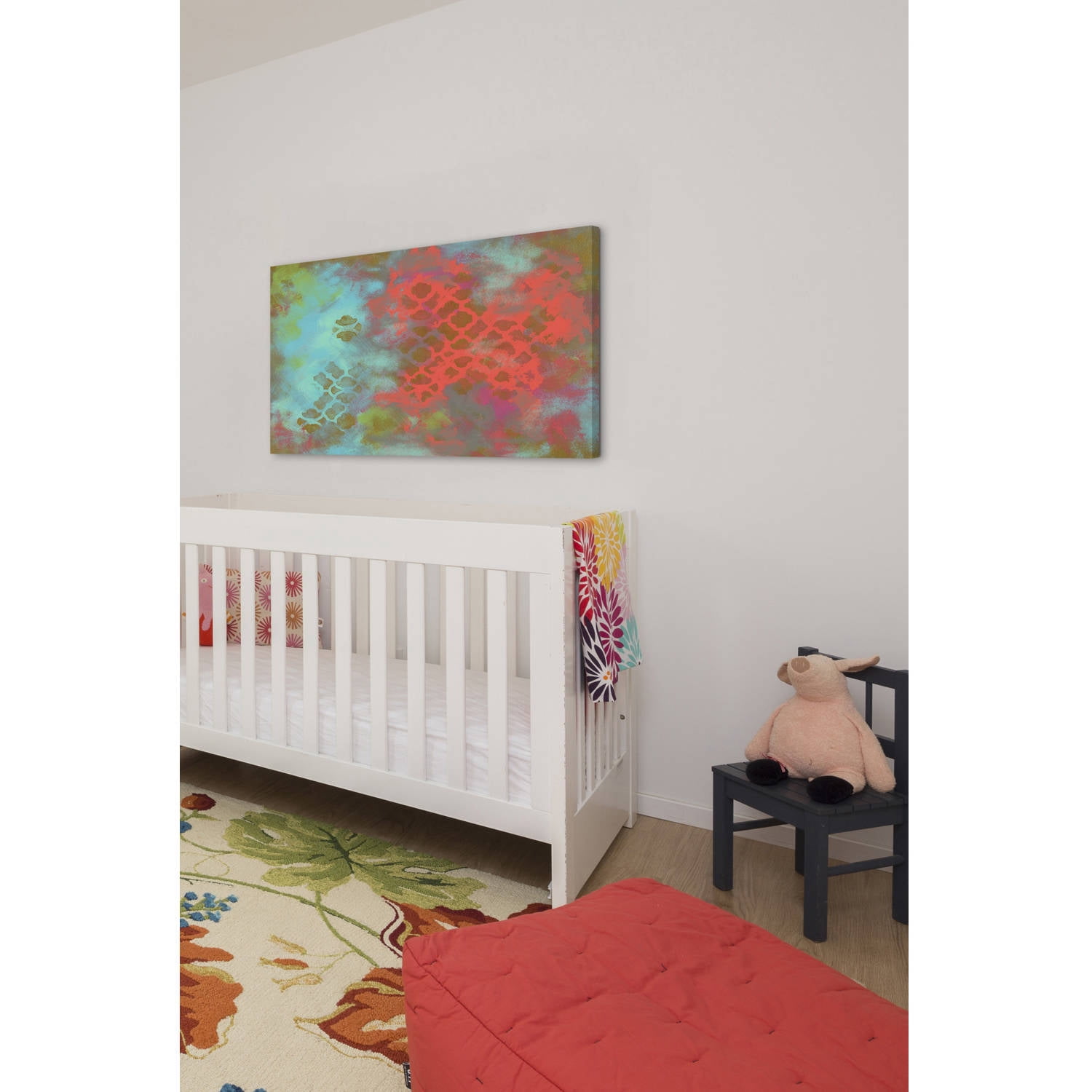 Marmont Hill "Goldmod" by Reesa Qualia Painting Print on Wrapped Canvas