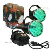 Mr DJ Solid Strobe Green LED Stage Lighting Effect with Speed Adjustable (pair)