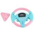 thumbnail image 1 of Volante educativo para bebé con música, juguete inteligente para niños (rosa y azul), 1 of 14