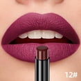 thumbnail image 3 of Lápiz labial mate aterciopelado de 12 colores QIBEST, lápiz labial duradero, lápiz labial color nude, lápiz delineador de labios marrón rojizo, maquillaje, 3 of 5
