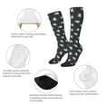 thumbnail image 3 of Fotbe Turtle Calcetas Divertidas Estampadas para Hombre y Mujer, Calcetas de Algodón hasta la Rodilla para Caminar, Correr, Enfermería y Embarazo, 3 of 6