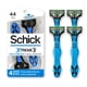 thumbnail image 1 of Maquinilla de afeitar desechable Schick Xtreme 3 Duo Comfort para hombre 4 unidades, 1 of 9
