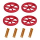 thumbnail image 3 of Impresora 3D Roja de 4 Piezas Tuerca de Nivelación de Torsión Manual + Resortes de para Ender CUTICAT Tuerca de nivelación de torsión 3d, 3 of 7