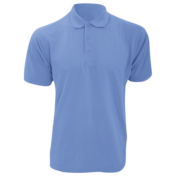 Kustom Kit - Polo de manga corta Modelo Klassic Superwash Hombre Caballero (tallas grandes hasta 5XL) - Verano/Trabajar (Azul claro)