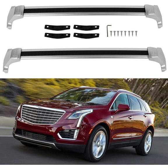 ECCPP For 2018-2019 Cadillac XT5 style Cross Bar Crossbars Roof Rack LUGGAGE CARGO USA