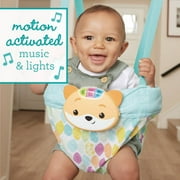 Infantino 2-in-1 Music & Lights Doorway Baby Jumper, Fox Motion-Activated Toy, Unisex 4+ Months, Multicolor