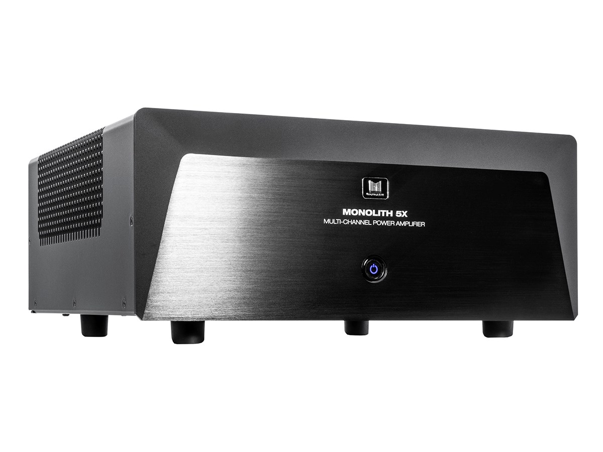 Monoprice Monolith Multi-Channel Power Amplifier - Black With 5x200 Watt Per Channel, XLR Inputs For Home Theater & Studio - image 2 of 6