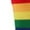 red, variant on Hwoehyo Rainbow Luck Over The Knee Colorful Striped Personality Knit Socks