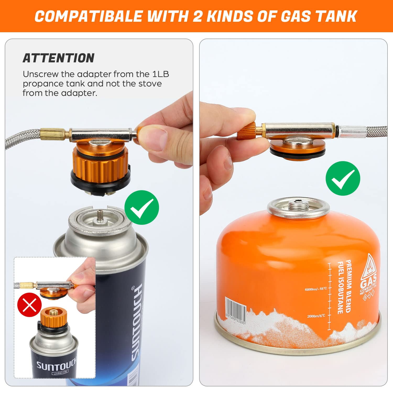 5800W Outdoor Three Head Stove Camping Windproof Stove Portable Camping Picnic Burner Hiking Foldable Ultralight Split Gas Stove
