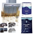 thumbnail image 2 of Kitchen Heavy Oil Cleaner Concentrated Oil Cleaning Powder Household Strong Degreasing Bubble Powder Range Hood Cooktop Cleaner, 2 of 5