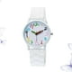 thumbnail image 4 of EeaseMX 1 reloj de cuarzo para niños, reloj de pulsera creativo para aprender el tiempo, reloj para estudiantes (blanco), 4 of 7