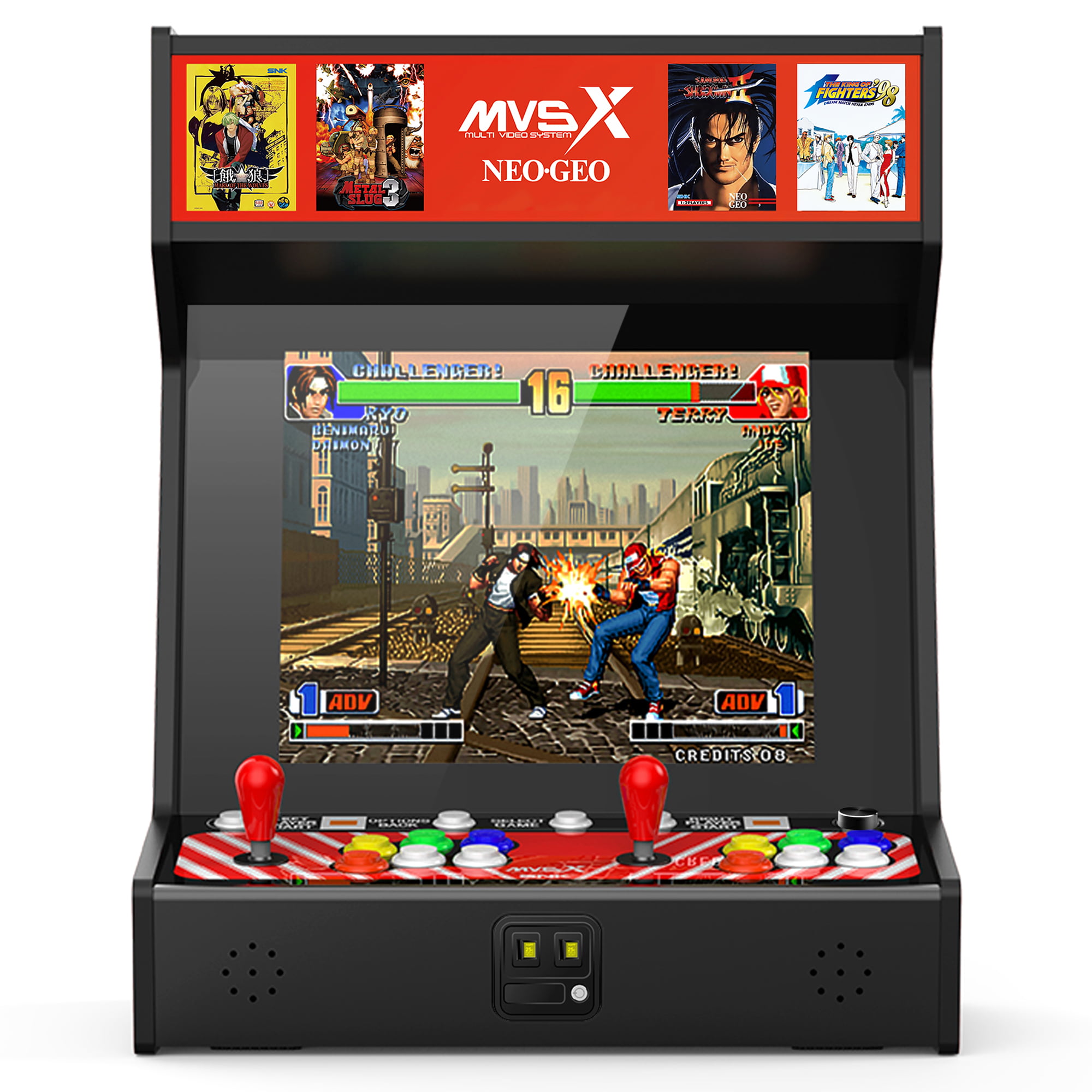 NEOGEO MVSX Home Entertainment Arcade with 50 SNK Classic Games