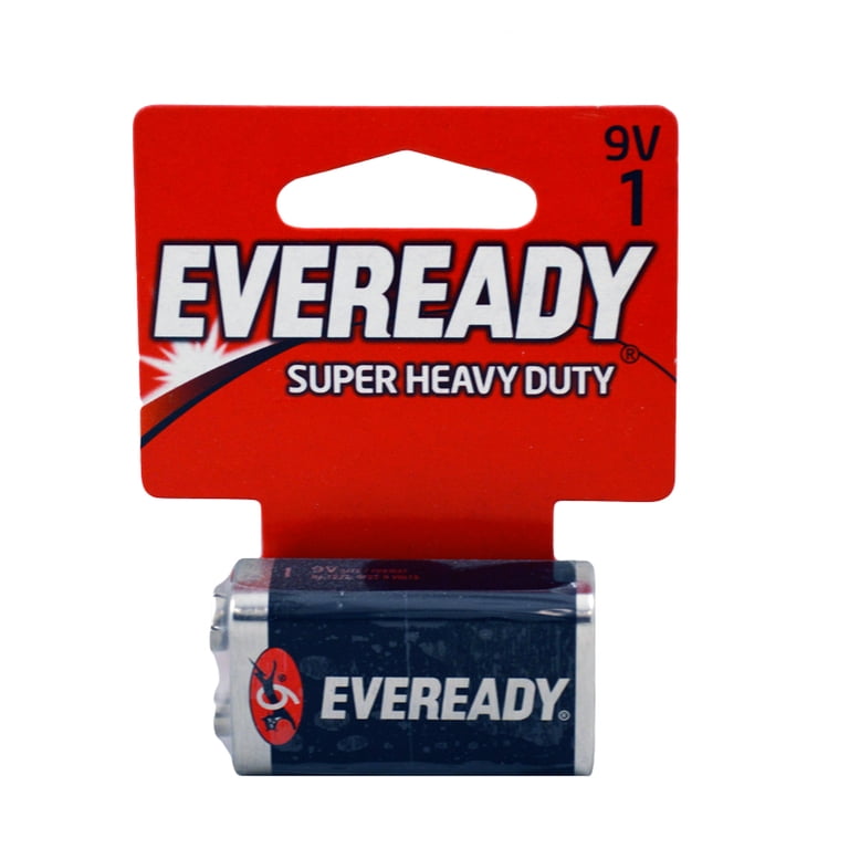 EVERREADY バッテリー PP9 大型9V電池 Eveready 9V Super Heavy Duty Carbon Zinc Batteries, Long Shelf