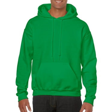 Gildan Mens Fleece Hooded Sweatshirt, Style G18500 X-Large Irish Green