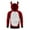C-Brick Red27, variant on Women's Santa Hoodies With Deer Shape Long Sleeve Hoooded Casual Sweatshirt For Autumn Winter Comfort Tops