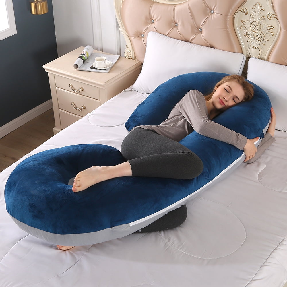 CShaped Pregnancy Pillow, Full Body Maternity Pillow Support