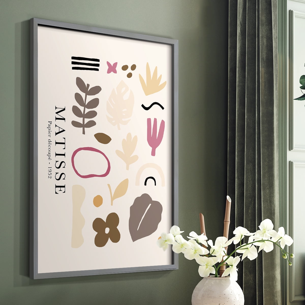 Matisse CCLXV in Solid Wood 11 x 14 Framed Print