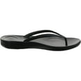 thumbnail image 6 of Fitflop Womens Iqushion Ergonomic Flip Flop, All Black, 8  B(M) US, 6 of 12
