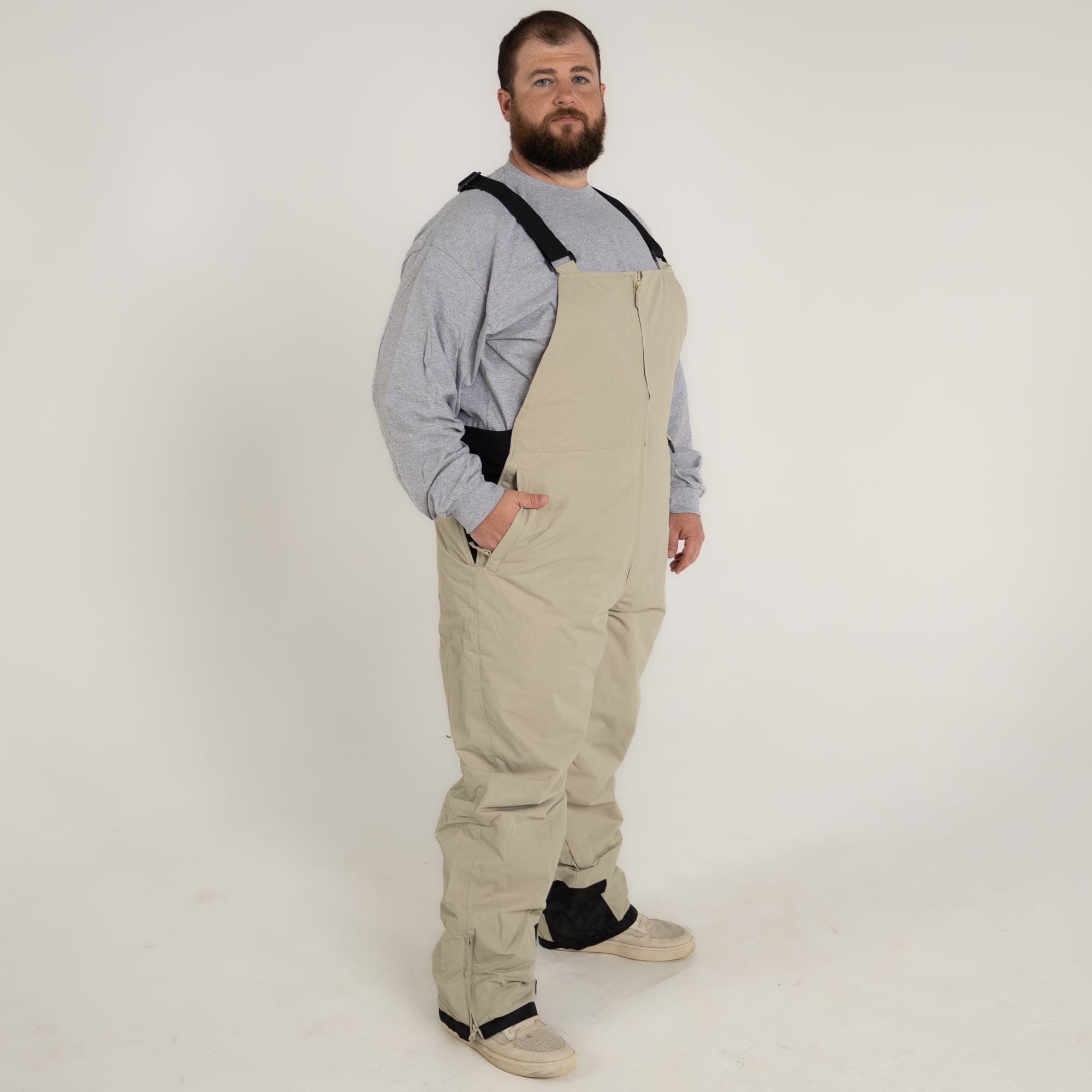 Snow Country Outerwear Men's Big 2XL-7XL Higher Front Skiing Snow Bib Overalls