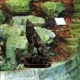 thumbnail image 4 of AMLESO Polyresin Wolf Figurine Tabletop Decorations Craft Collection Art Ornament Resin, 4 of 8