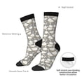 thumbnail image 4 of Rocae Herd of ducks for Adult Socks Casual Athletic Stretchy Loose Socks for Women Men Non-Slip Middle Tube Socks, 4 of 6