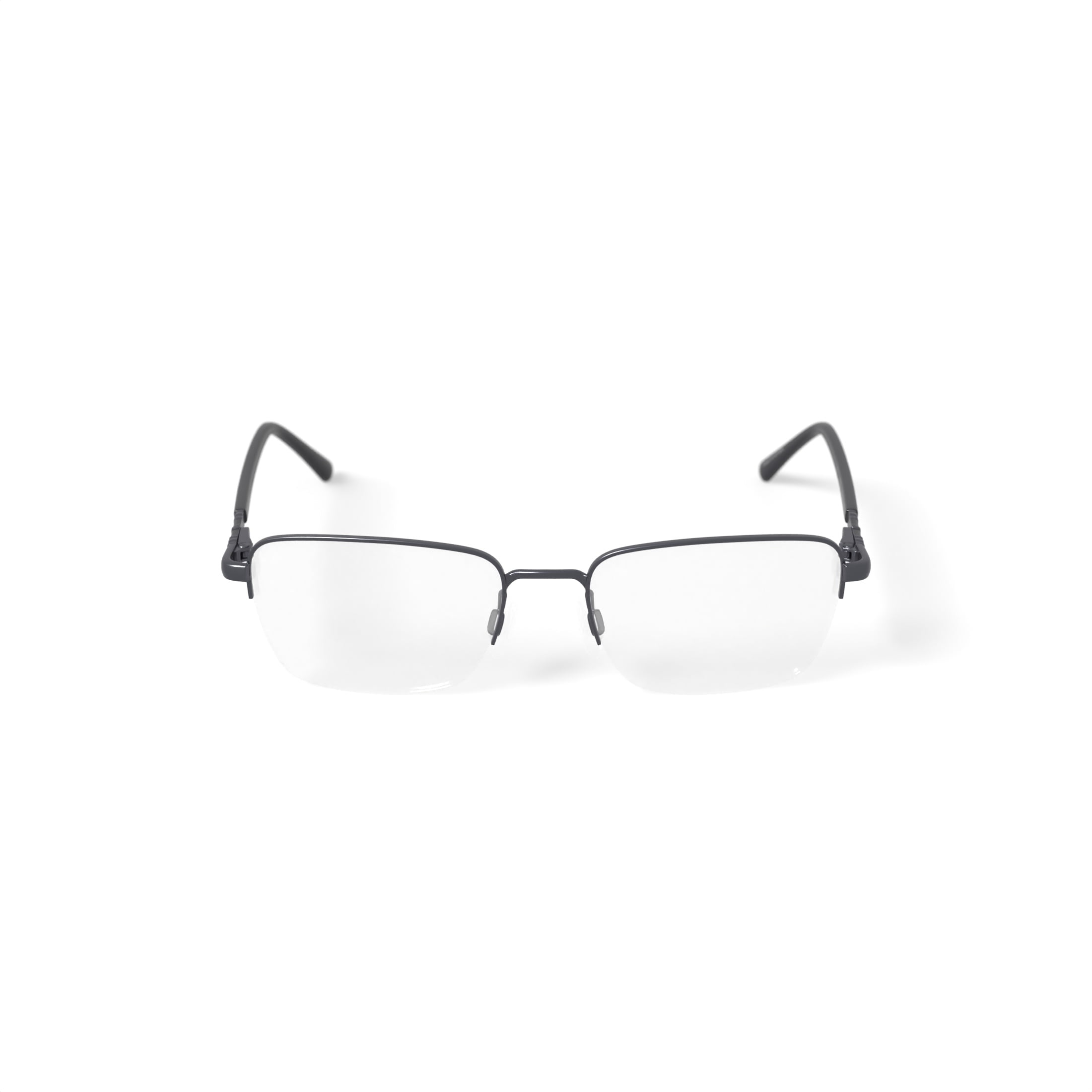 Walmart Men's MV029 Alfred Square Prescription Eyeglasses with Case, Black
