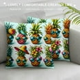 thumbnail image 3 of COMIO Throw Pillow Cover Pineapple Wear Glasses Rectangular Sofa Pillow Case Cushion Cover for Home Couch Bed Decor, 3 of 5