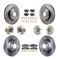 thumbnail image 1 of Transit Auto Front Rear Hub Bearings Assembly Disc Brake Rotors and Semi-Metallic Pads Kit (10Pc) for Car Chrysler 300 Dodge Challenger Charger - Left Right Side (Driver Passenger) KBB-108915, 1 of 11