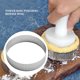 thumbnail image 2 of 8 paquetes de anillos de mousse de pastel de acero inoxidable, anillo de mousse de pastel perforado resistente al calor, molde de anillo de pastel, herramientas redondas para hornear pasteles, 2 of 5