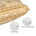 thumbnail image 5 of Vsdgher World Map Print Pillow Cases -Iconic Collection Pillowcases -Extra Soft, Not easy to deform,not pilling Export quality, 5 of 8