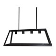 thumbnail image 1 of Whitfield Lighting CH480-4BK 4 LIGHT CHANDELIER NO GLASS, 1 of 1