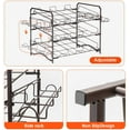 thumbnail image 2 of Auledio 3 Tier Can Storage Rack Stackable Freestanding Pantry Organizer Holds 42 Cans for Kitchen Pantry, Bronze, 2 of 7