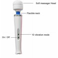 thumbnail image 5 of Personal Wand Electric Massager with 10 Powerful Magic Vibrations, Rechargeable Handheld Back Massager Wand Massage for Deep Muscles Pain Relief, 5 of 5