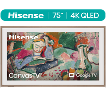 Hisense 75 inch Class S7 4K QLED Smart CanvasTV Google TV
