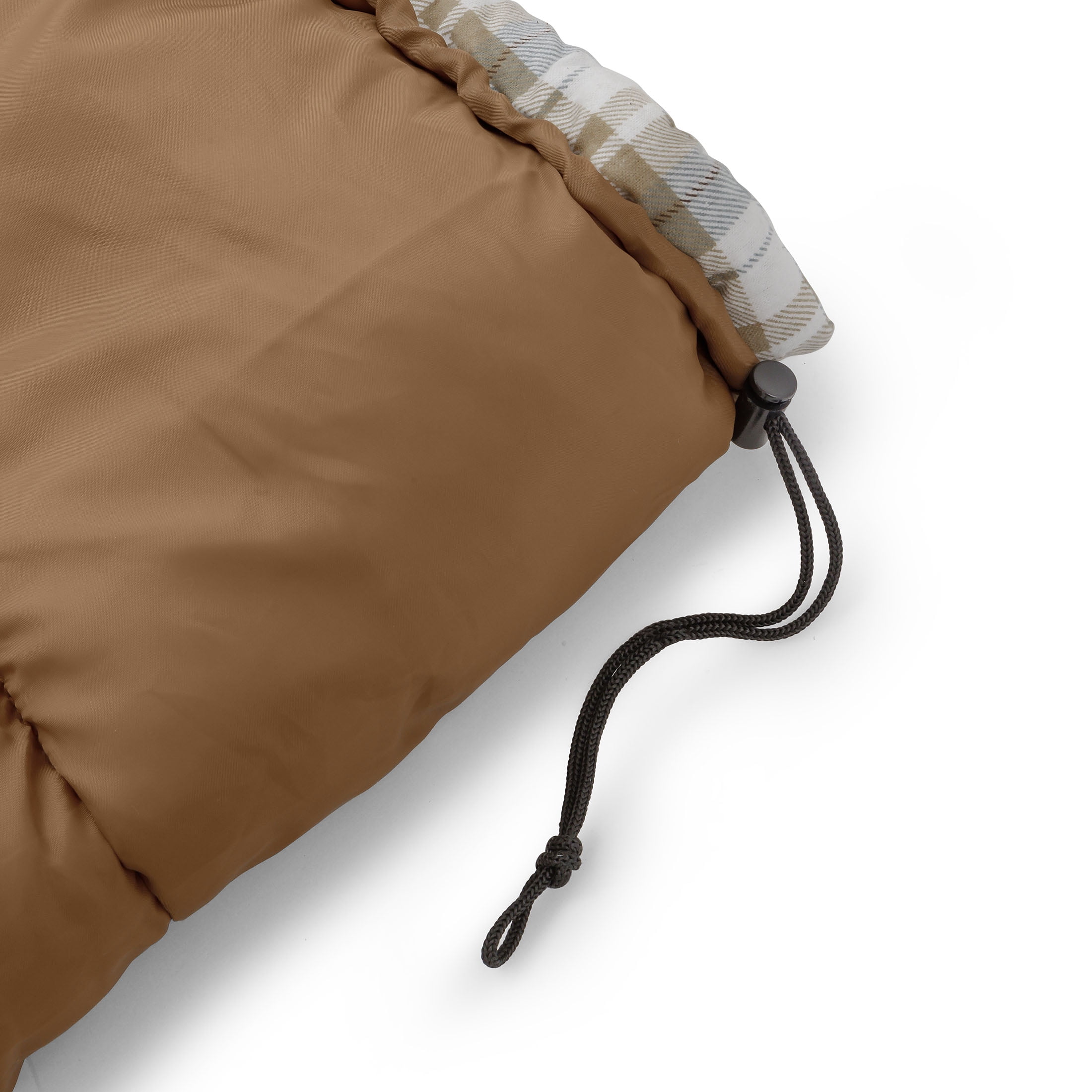 Ozark Trail 35F Flannel Lined Rectangle Adult Sleeping Bag - Brown (80