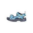 thumbnail image 4 of Mountain Warehouse - Sandalias Sand Cierre Adhesivo Doble Diseño Tiburón para Niños/Niñas (Azul Claro), 4 of 7