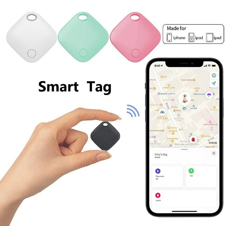 Smart Air Tag For Apple Find My Mini Smart Tracker GPS Tracker Reverse  Track Lost Mobile Phone Pet Children IOS System Smart Tag