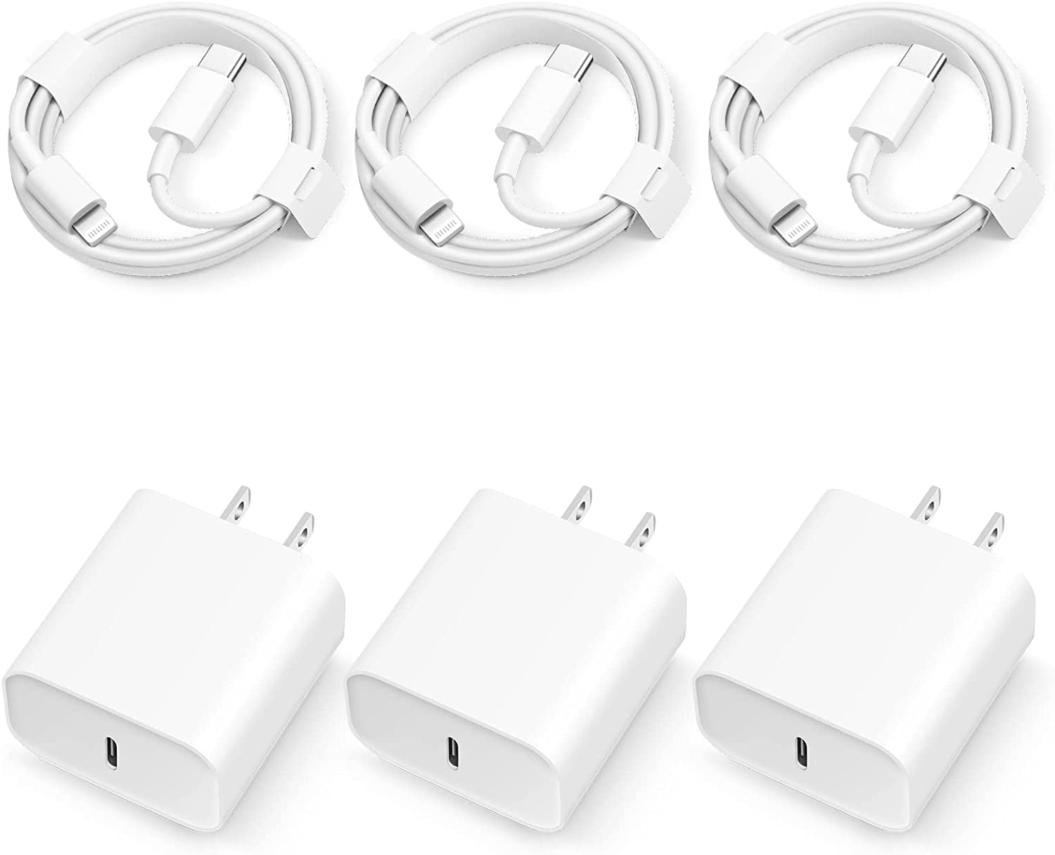 Chargeur Rapide iPhone 13 14, Apple MFi Certified 20W USB C Chargeur iPhone  avec câble de