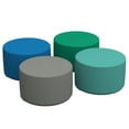 thumbnail image 2 of SoftZone® 18in Round Ottoman Junior 4-Piece - Contemporary, 2 of 3