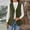 🔥 Army Green, variant on Dianli Gifts Women's Sleeveless Button Cardigan Jacket Knit Open-Front Vest Layering Lightweight Breathable Cotton-Blend Solid Color Casual Summer Work Travel Office
