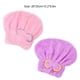 thumbnail image 4 of Gorro de Ducha Yuarrent Microfibra Absorbente de Agua Rosa, 4 of 6