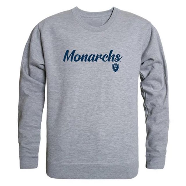 W Republic 556-228-HGY-02 Old Dominion University T-Shirt Col Rond Script pour Hommes, Gris Chiné - Moyen