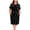 BlackButterfly, variant on Nightgowns for Women Plus Size Floral Print Short Sleeve Pleated Sleepwear