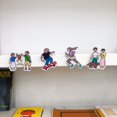 thumbnail image 4 of Pegatina para nevera familiar de Corea del Sur, decoración del hogar, pegatina magnética, pegatina acrílica para nevera, 4 Uds., 4 of 5