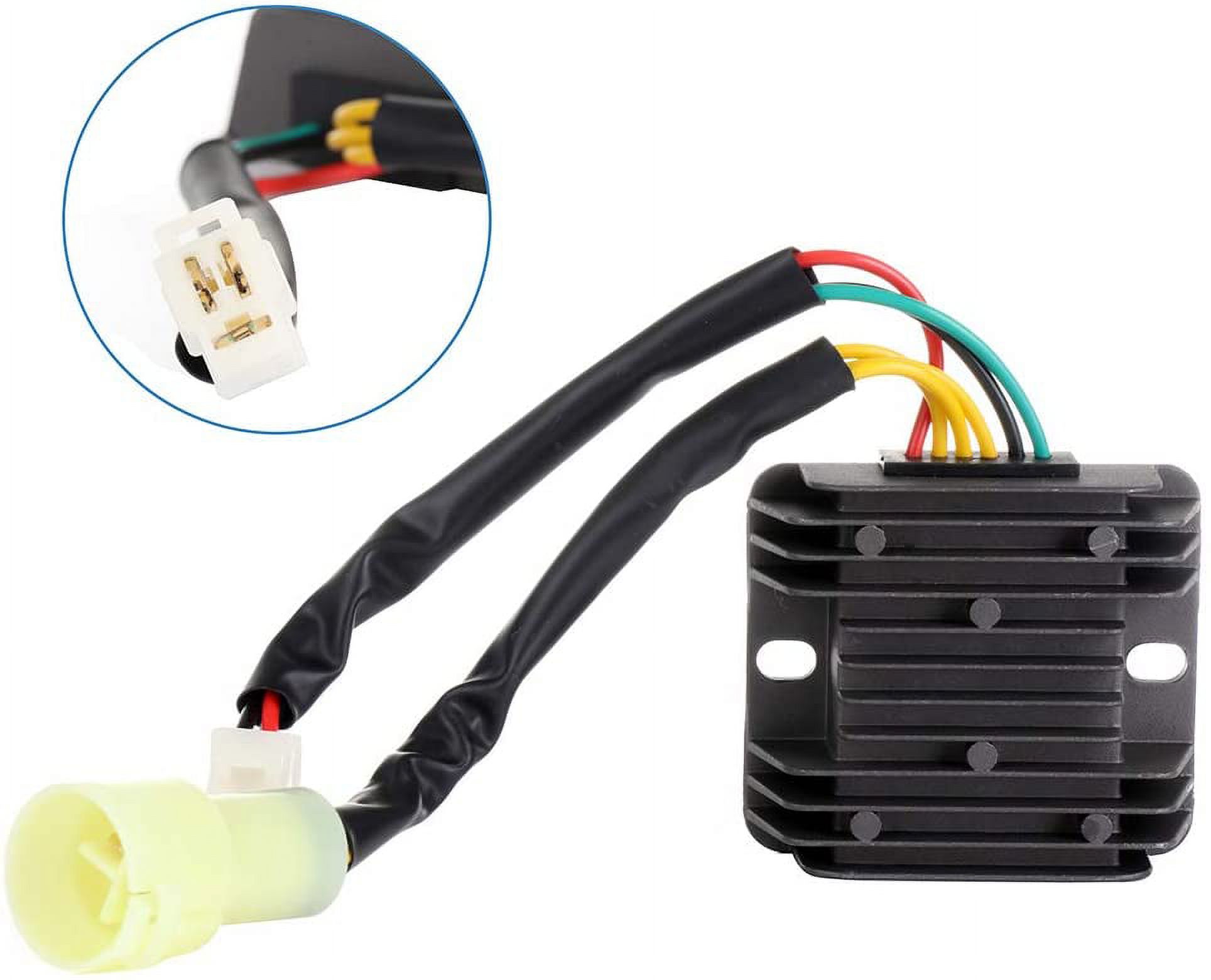 SCITOO Replacement Voltage Regulator Rectifier Fits 1988-1992 for Honda FourTrax 300