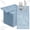Blue Mr and Mrs, variant on 100 Linen Feel Napkins Disposable Cloth Like Napkins Prefolded Hand Towel with Built-in Flatware Pocket Cocktail Hand Towel for Wedding Bridal Shower Supplies(100 Pcs,Floral)